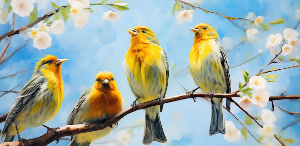 Plakat 91,3x44,5cm Frühlingspfiffe