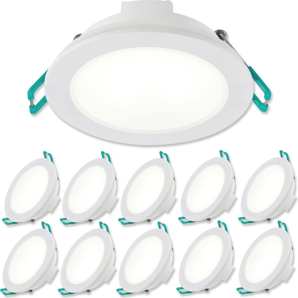 SYLVANIA LED Einbaustrahler 230V | 10er Pack | Neutralweiß Produktbild 