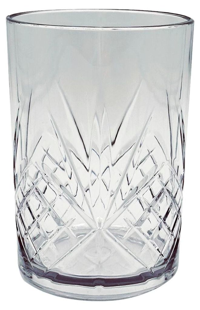 6 Mehrwegbecher Wasserglas Firenze SAN 410 ml Produktbild 