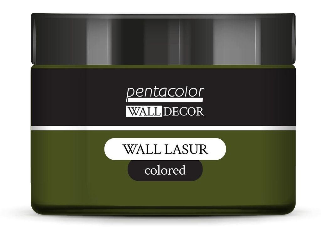 PENTART Wandlasur, Farbig 150 ml, Olivgrün
