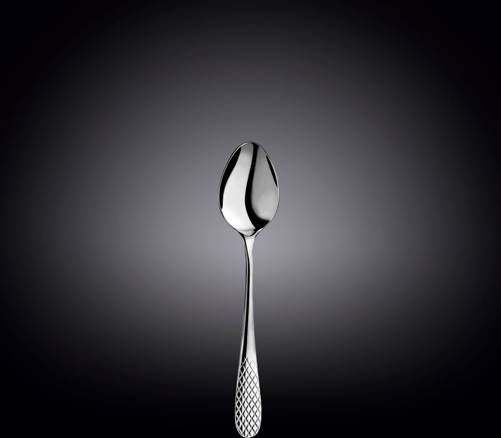 Wilmax Mokkalöffel 11,5 cm 6er-Set Silber aus Edelstahl Produktbild 