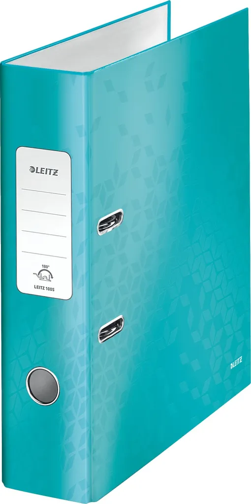 Classeurs à levier Leitz 180° Wow Turquoise A4 - Pack de 10 pièces - 3