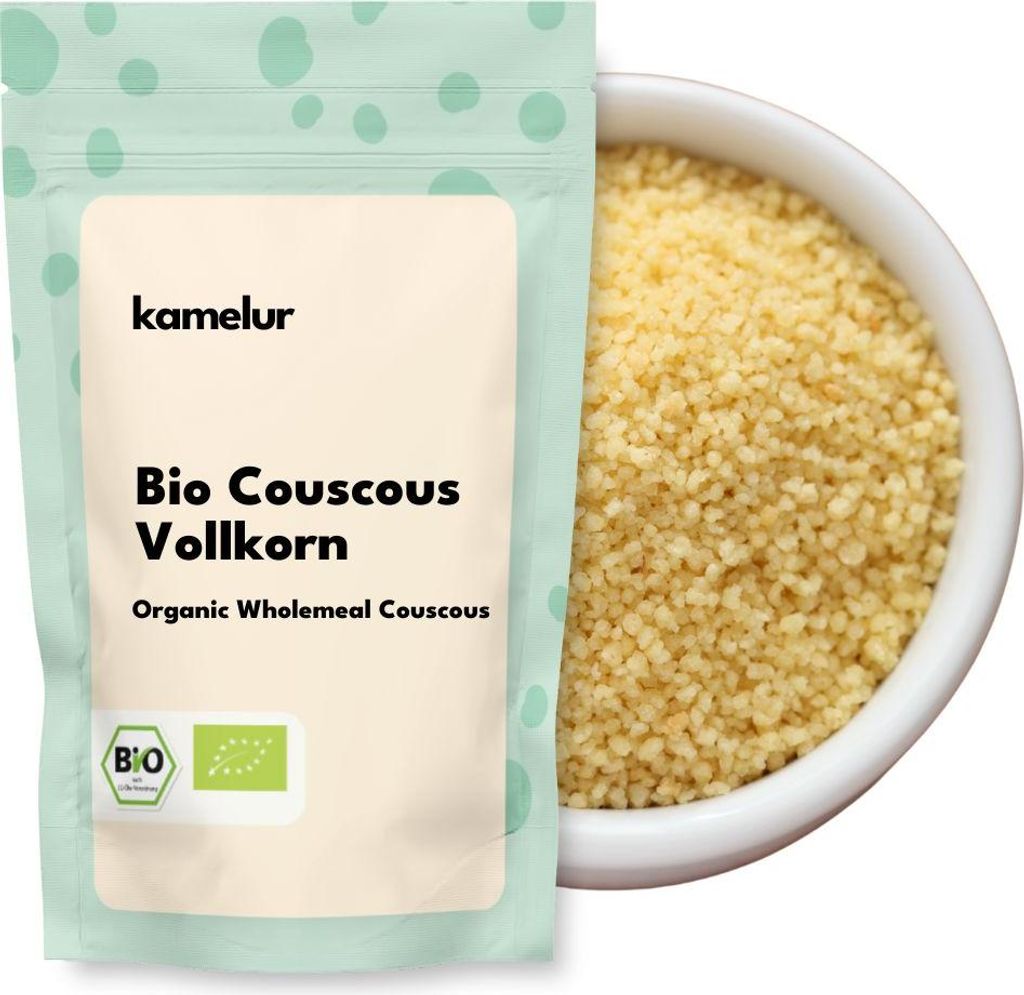Kamelur® Bio Couscous Vollkorn 1 kg Produktbild 