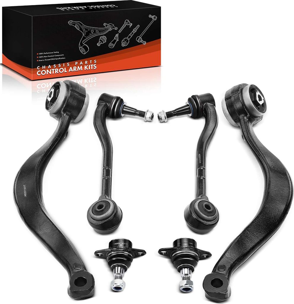 Frankberg 1x Querlenker Satz Vorderachse für BMW X5 E53 2.9L 3.0L 4.4L 4.6L 4.8L 2000-2006