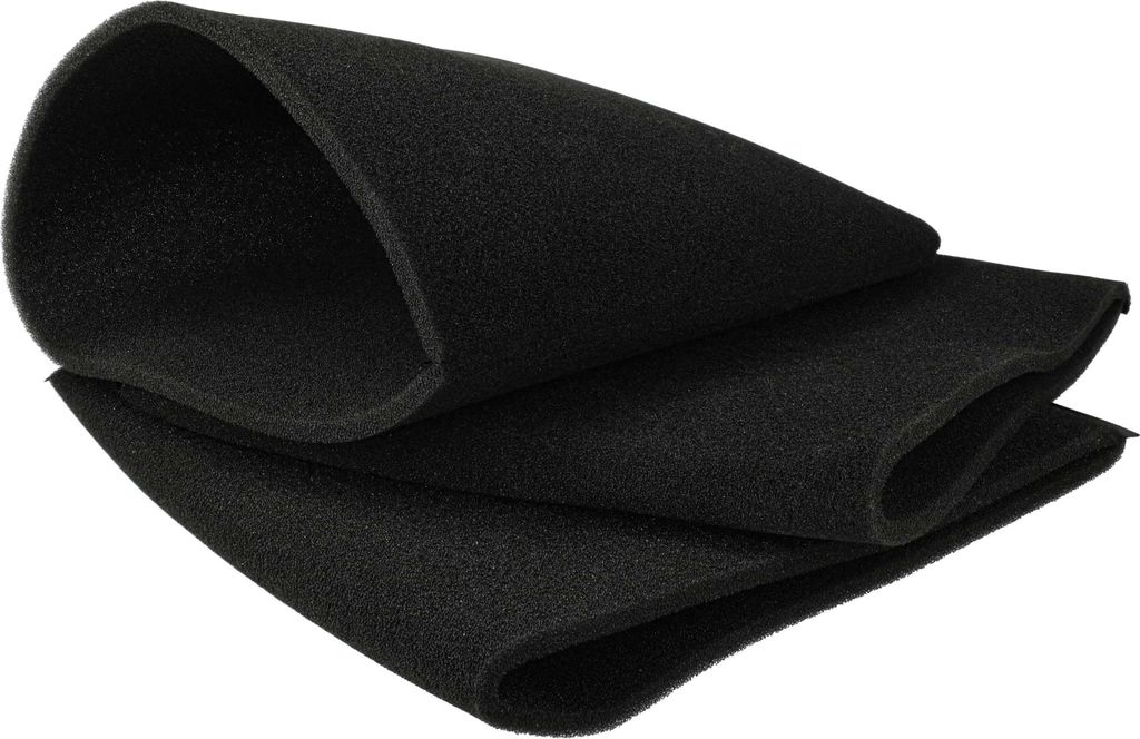 vhbw 3x Staubsaugerfilter kompatibel mit Parkside PNTS 1400 A1 IAN 53353, 1400 E2 IAN 114252 Staubsauger - Schaumstofffilter Schwarz