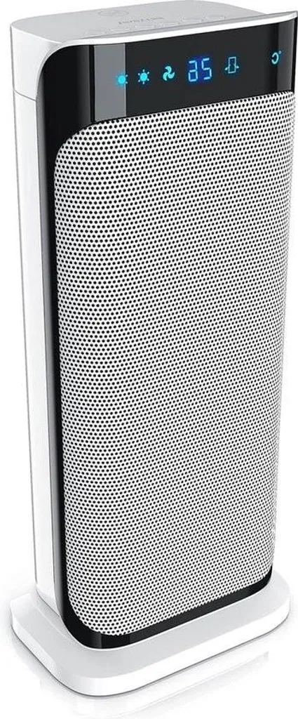 Radiateur céramique économe en énergie avec 2 niveaux de chauffe et timer