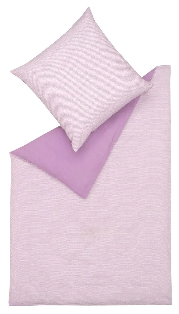 ESPRIT Caja Lilla Set Letto 155x220 | Alta Qualità Cotone 100%