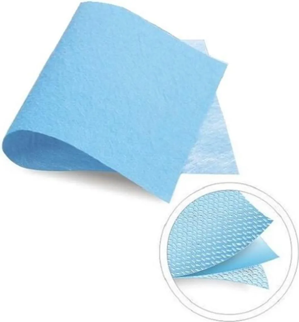 Telo Sterile con Foro 5cm 45x45 - Tessuto Non Tessuto Blue Comfort 73g