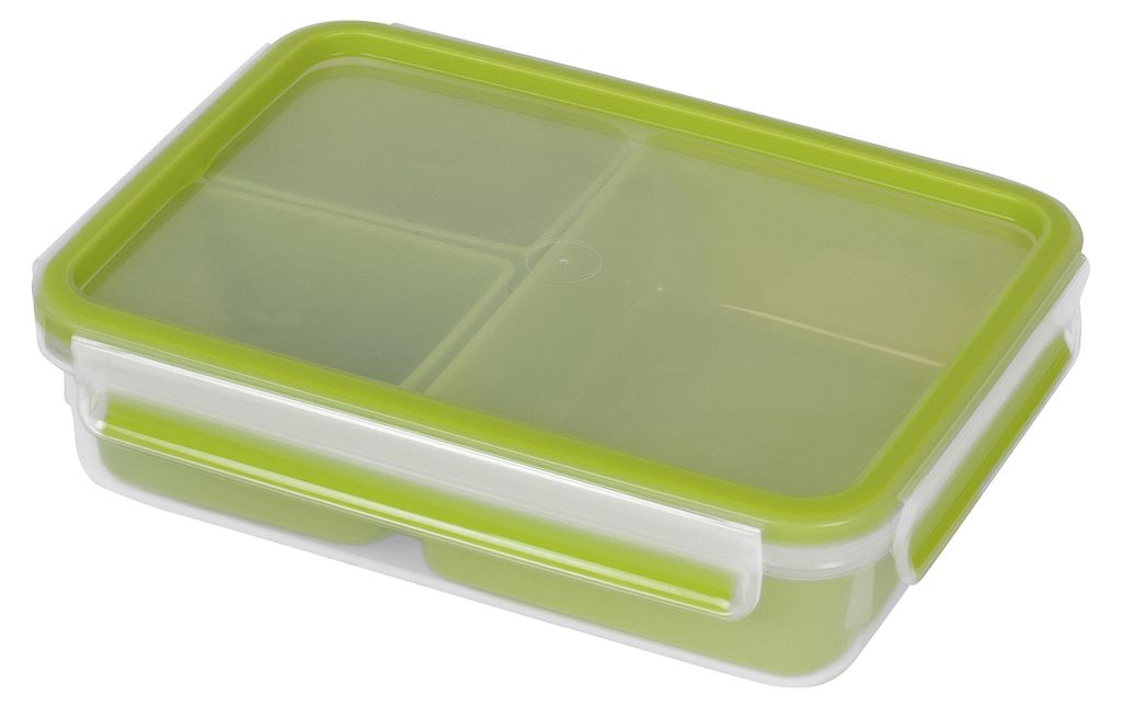 EMSA CLIP & GO Snackbox 1,2 L mit 3 Einsätzen, Box, Produktbild 