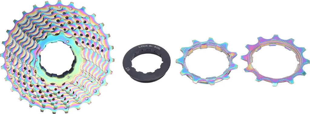 Cassette 10V GUB 11-28T Idéale pour Cyclisme en Montagne et sur Route