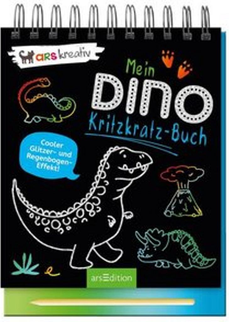 Mein Dino-Kritzkratz-Buch