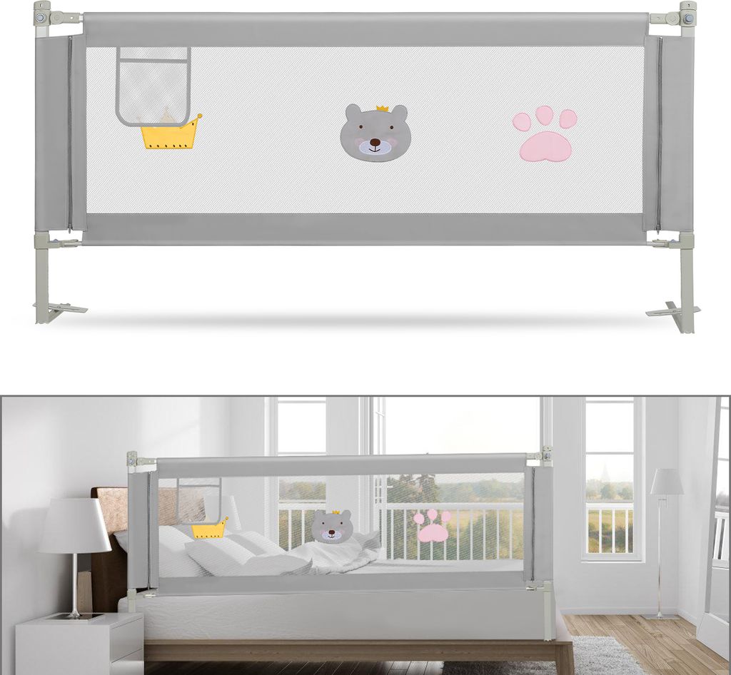 Aopunly 180cm Barrière de lit Barrière de lit pour enfants Image du produit 