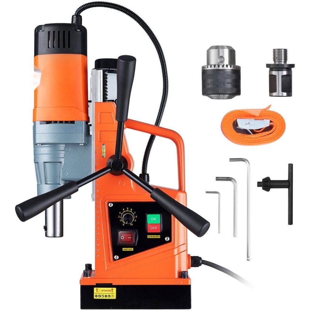 Profi Magnet-Kernbohrmaschine - 1550W, 13000N, 50mm Kernbohrgerät
