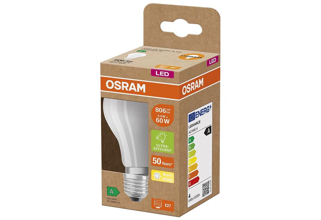 Żarówka Led A60 E27 Fr 4w 60w 840lm 3000k Kaufland Pl