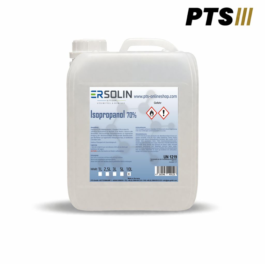 Isopropanol 70% (IPA, Isopropylalkohol, 2-Propanol) 2 x 5 Produktbild 
