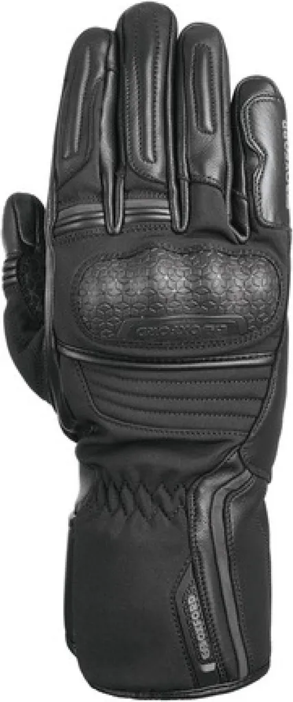 Gants de moto OXFORD HEXHAM en cuir et textile noir pour homme M