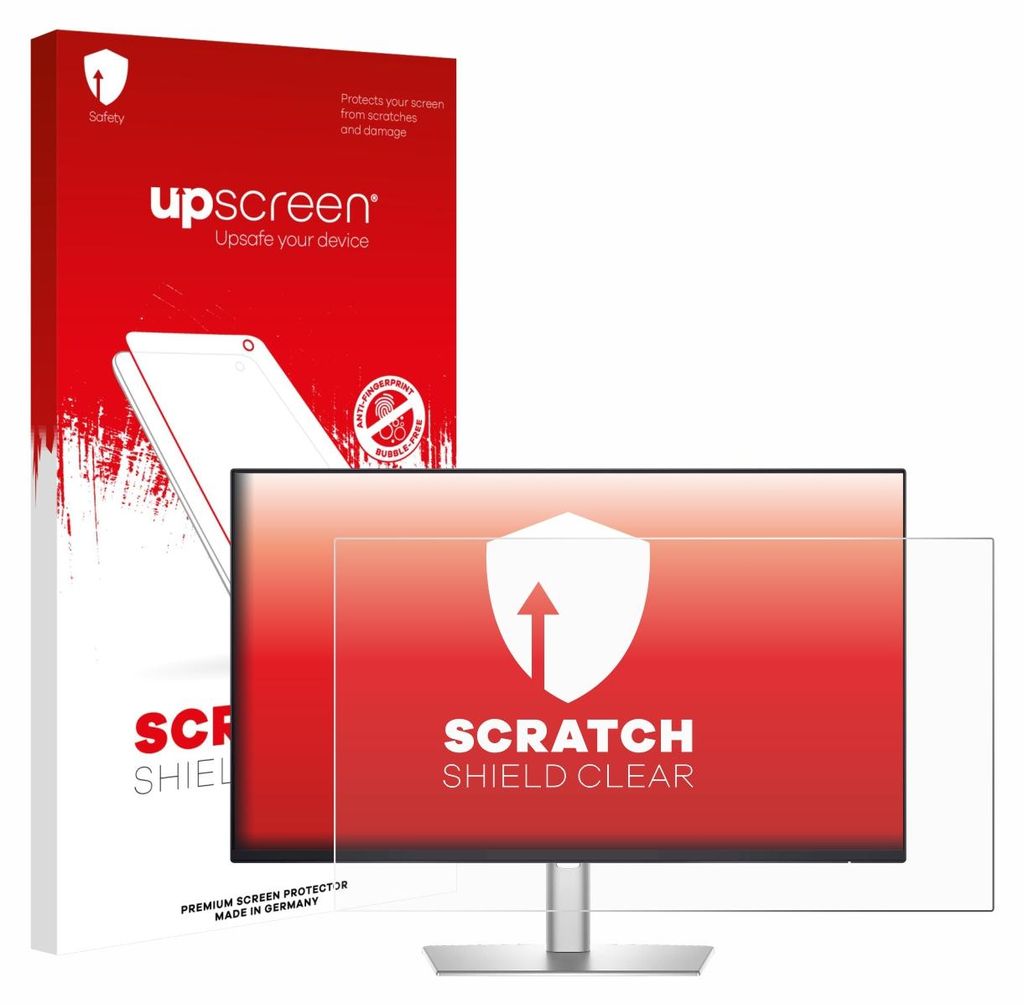upscreen Schutzfolie für Dell Professional P2426HE Displayschutz Displayschutzfolie Folie Klar Transparent