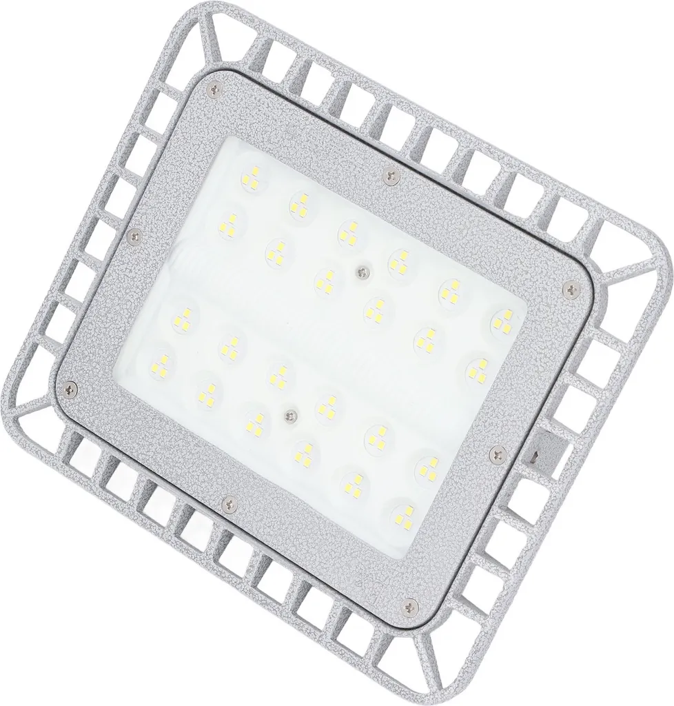 Éclairage de plafond pour entrepôt LED 50W IP66 Robuste Gris Marbre - 6