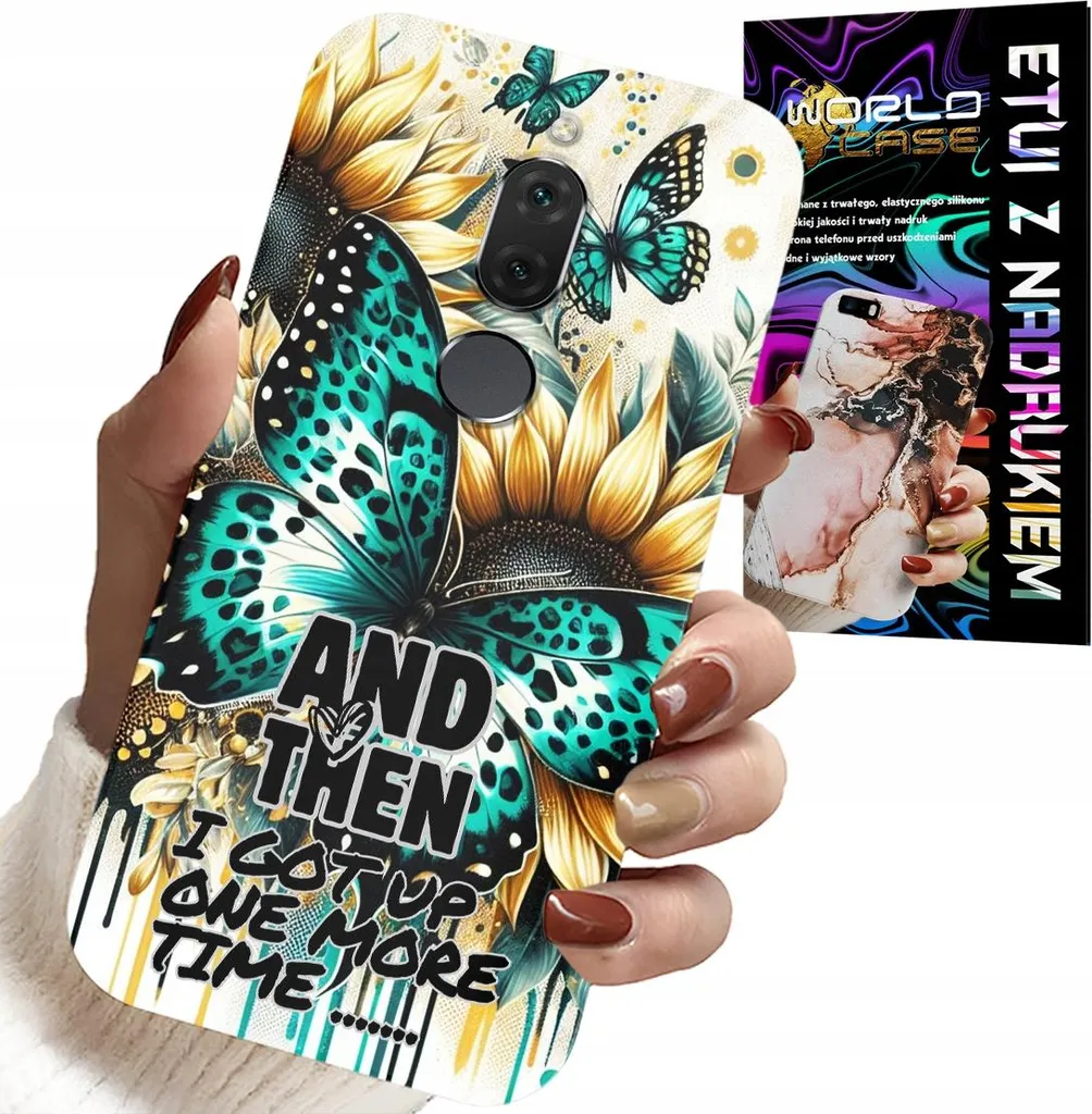 Regalo Donna: Cover Huawei Mate 10 Lite 'And Then I Got Up' + Pellicola