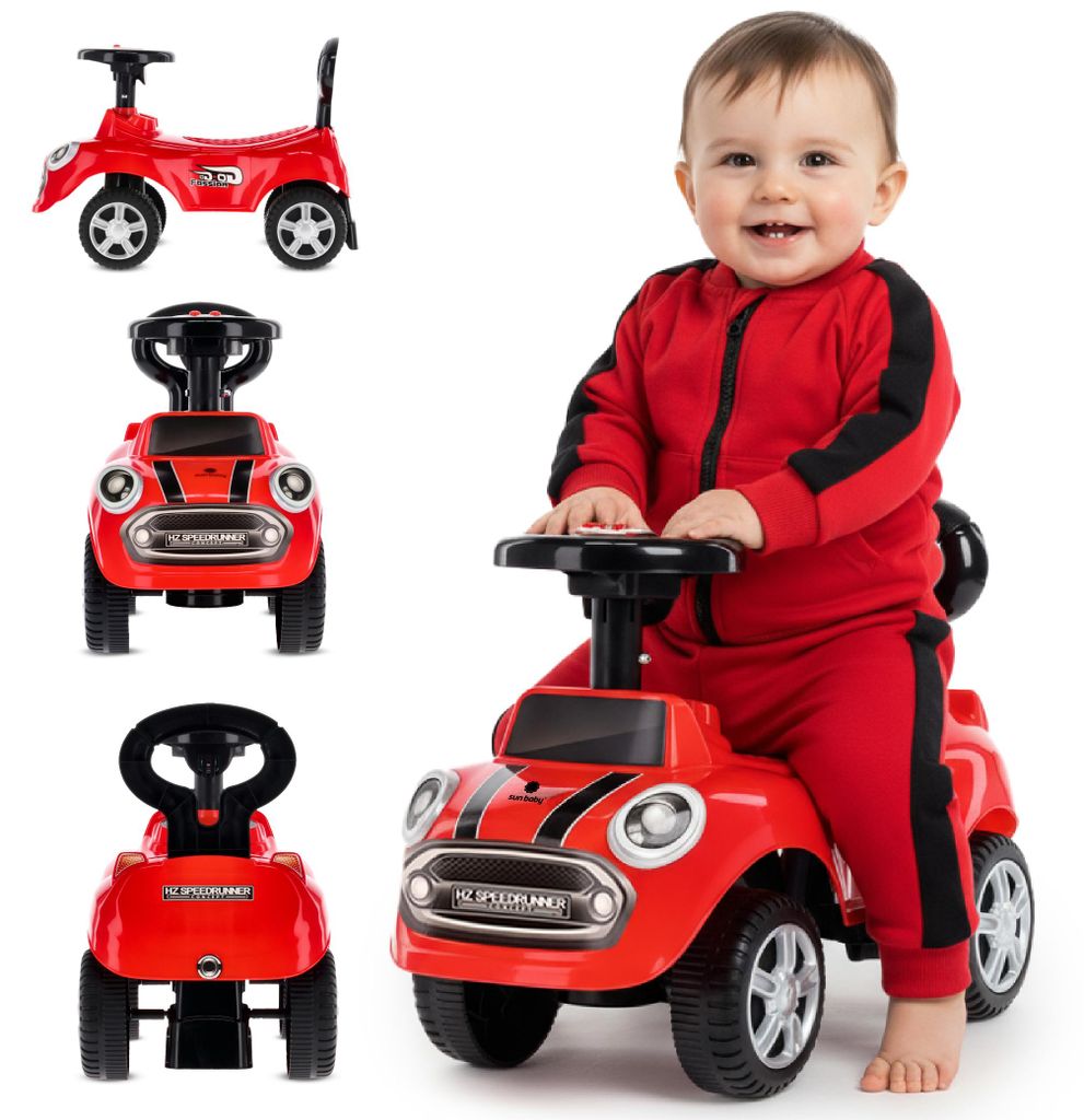 Kinderauto-Schieber GO GO Fashion rot Produktbild 