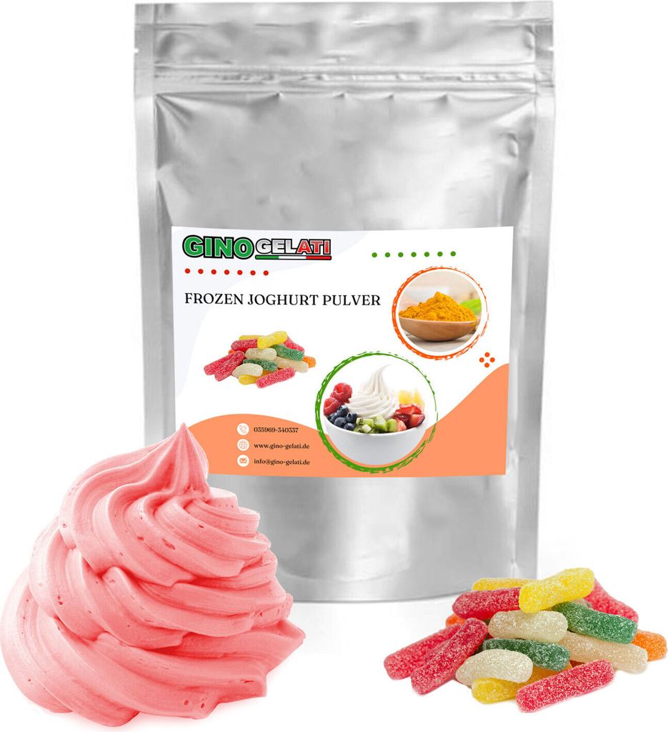Tutti Frutti Frozen Joghurt Pulver 1 kg