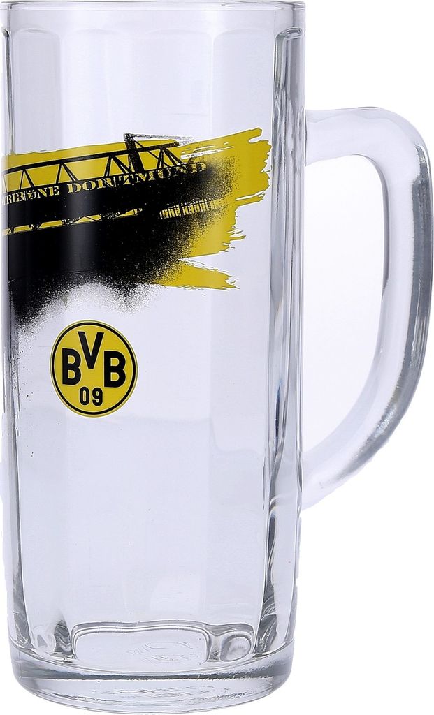 -  Borussia Dortmund BVB Pilsglas "Südtribüne" 0,5 l 