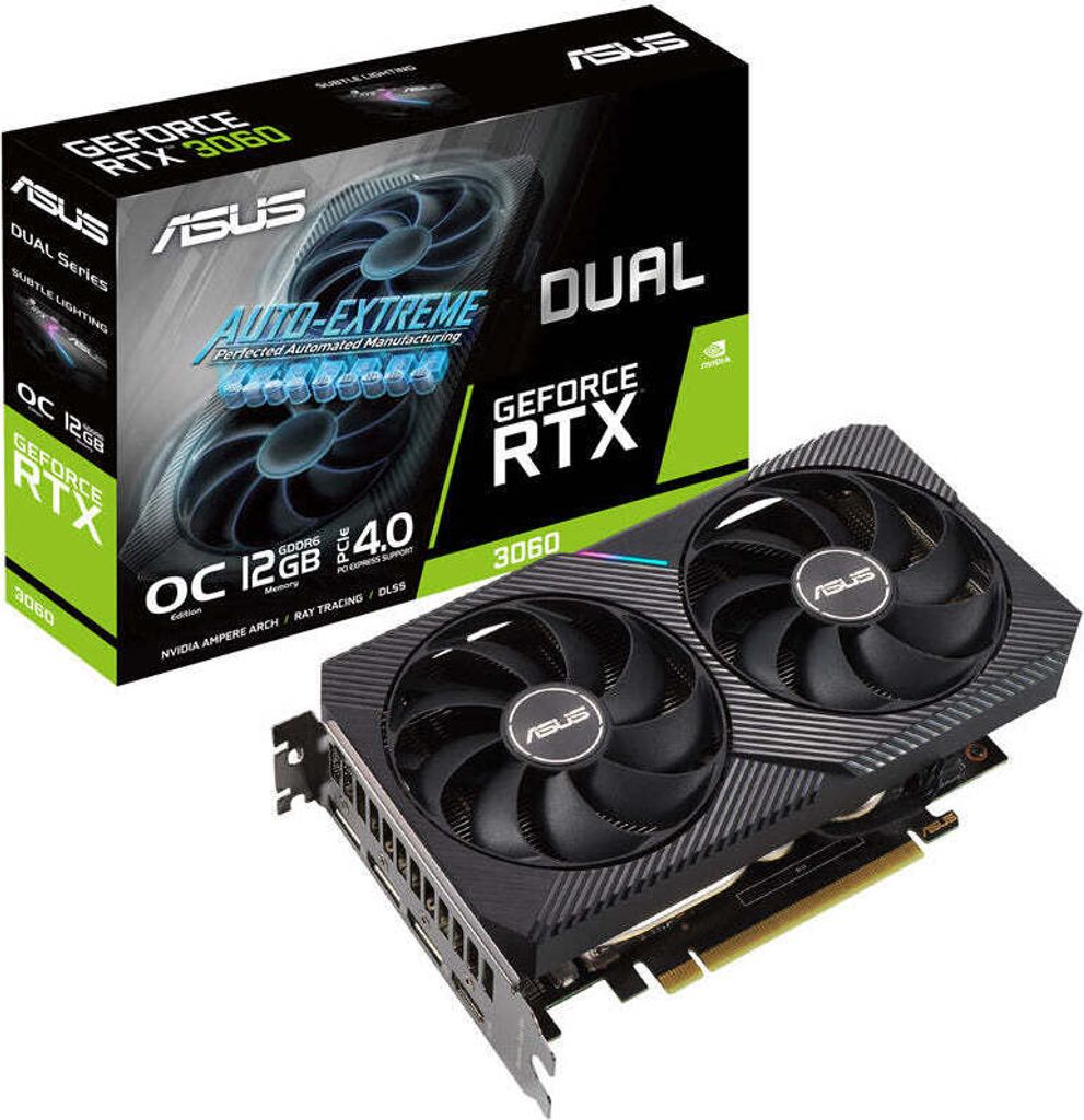 ASUS Dual -RTX3060-O12G-V2 NVIDIA GeForce RTX 3060 12 GB Obrázok produktu 20