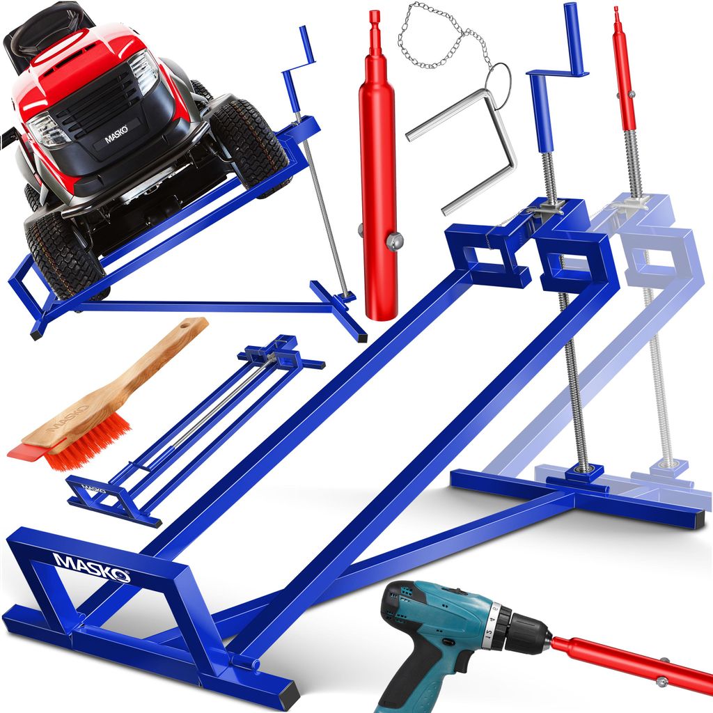 MASKO® Sollevatore per tosaerba semovente XXL, capacità 450 Immagine del prodotto 