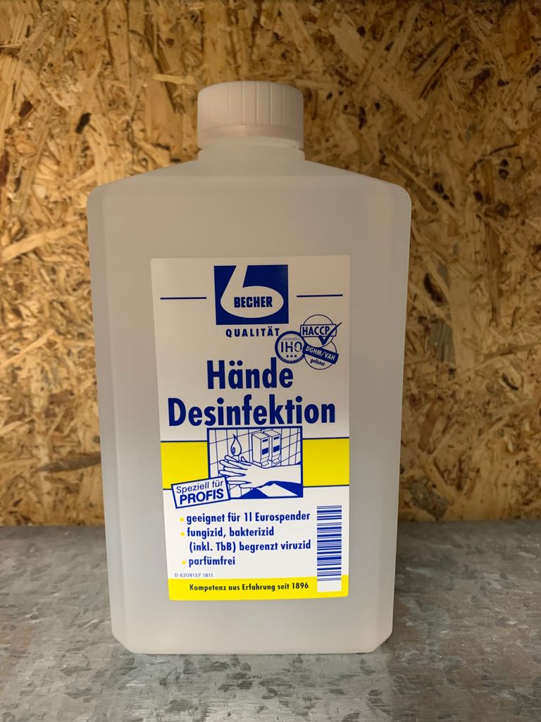 Hände-Desinfekt.biozid Bech.1L Produktbild 