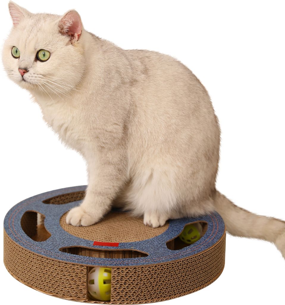 Heikoeco® Interaktives Kratzbrett & Katzenspielzeug mit 2 Produktbild 