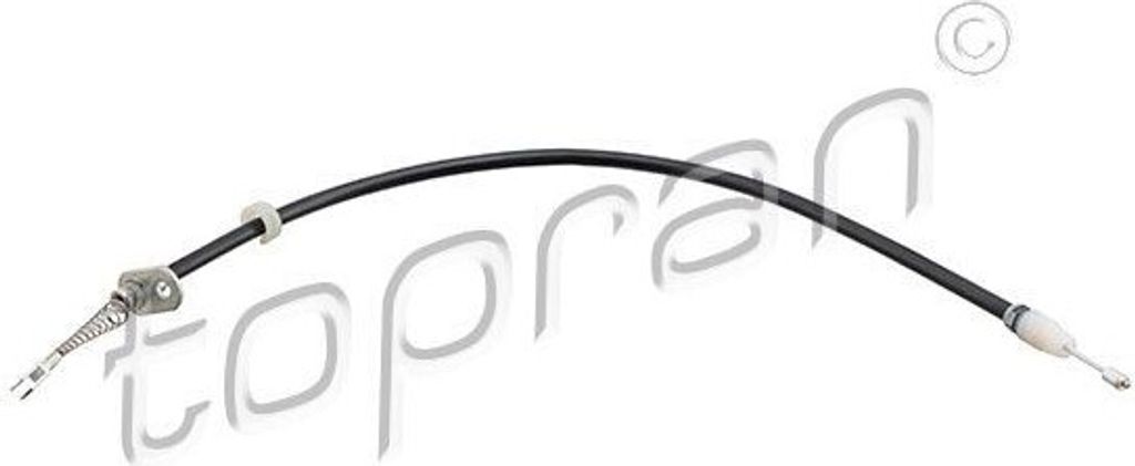 TOPRAN Handbremsseil 631 753 hinten rechts hinten links