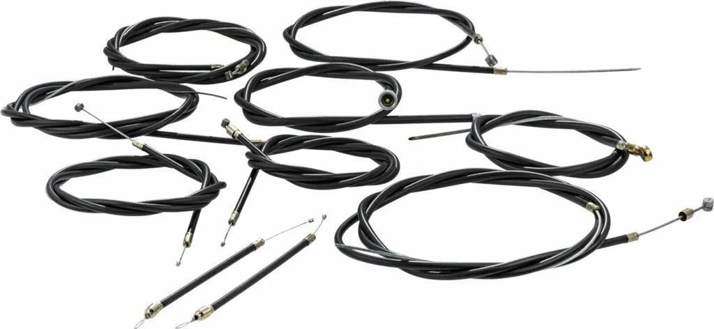 Kit câbles PTFE SIP PREMIUM scooter, 9 pièces gaine revêtue Téflon