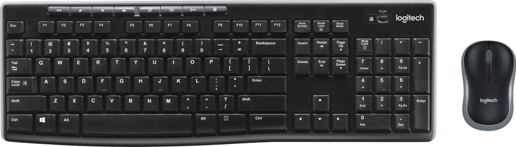 Logitech MK270 - Bezprzewodowe combo - mysz / klawiatura Zdjęcie produktu 2
