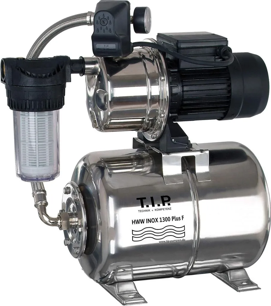 Station d'épuration domestique T.I.P. HWW INOX 1300 Plus F en acier