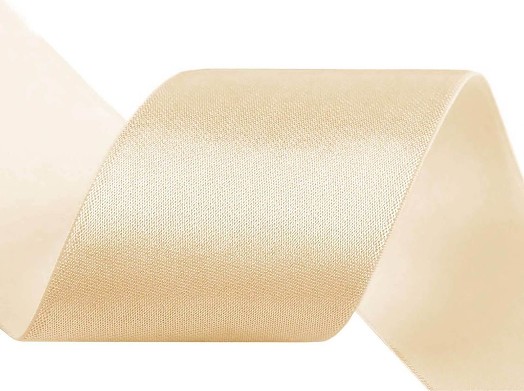 Glanz-Satin Gummiband 2m x 5cm Gummilitze 50mm f. Gürtel Kleider Blusen