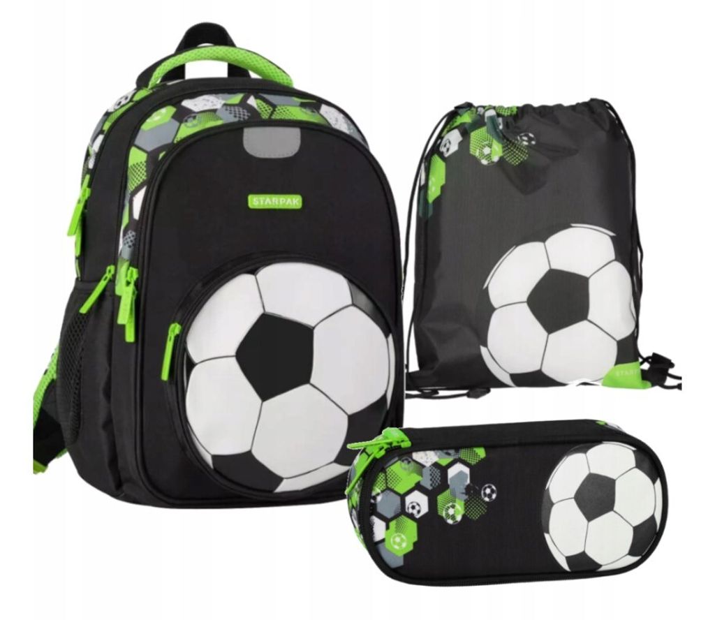 Rucksack Set 3-teiliges Fußball Schulset Starpak Produktbild 