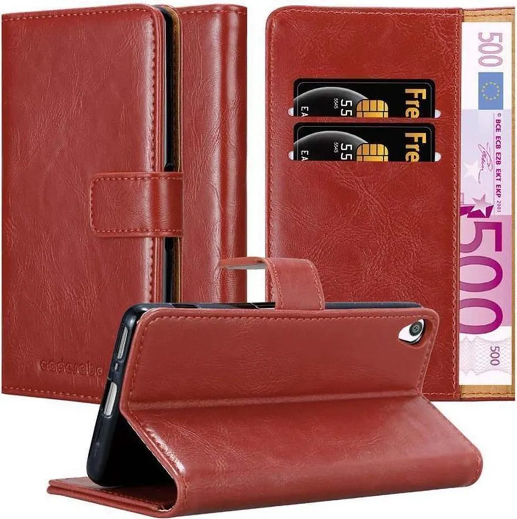 Migliora il tuo Sony Xperia XA con la Cover Cadorabo Rosso Lusso