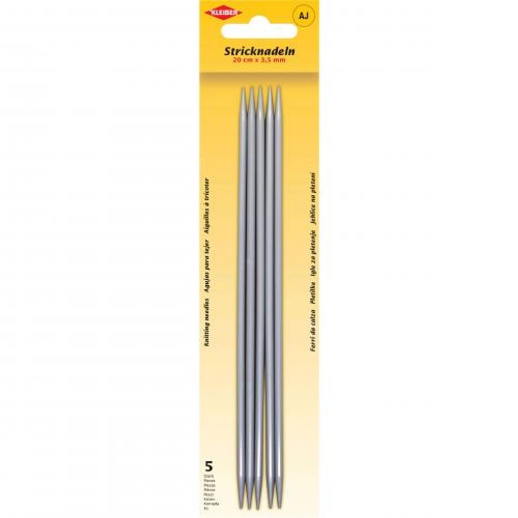 KLEIBER Stricknadel-Set / Strumpfspiele 200 mm x 3,5 mm 5 Produktbild 1