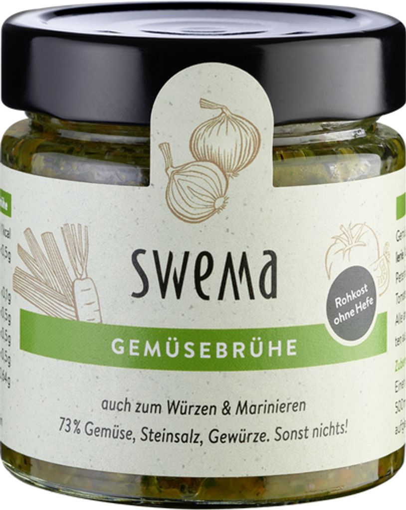 Gemüsebrühe 73% rohes Gemüse 210g