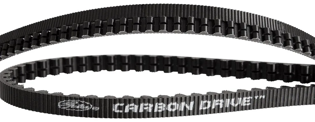 Courroie dentée Gates CDX 168 noire haute performance pour vélo carbone