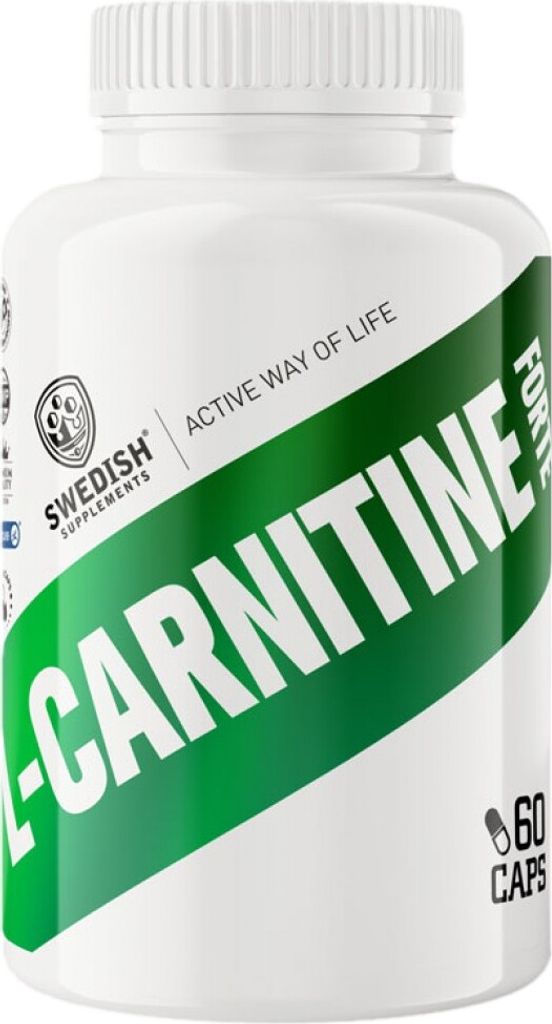 SWEDISH Supplements | L-Carnitine Forte / Carnipure + Acetyl