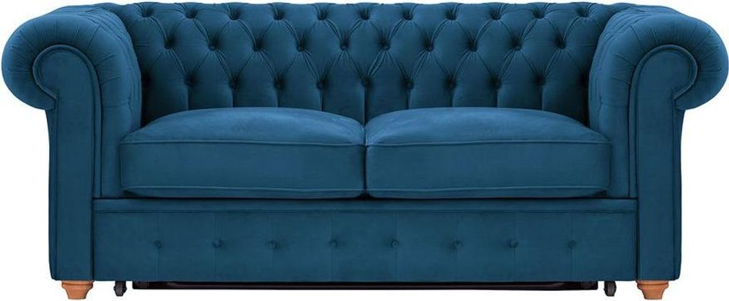 2-Sitzer Schlafsofa Chesterfield Max Borneo-Velluto 11-aveo