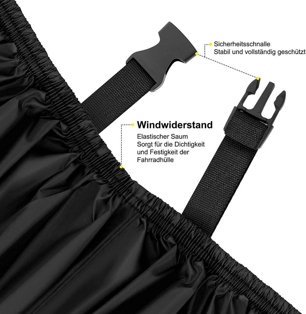 Woltu Fahrradschutzhülle, Fahrradabdeckung wasserdicht, Produktbild 5