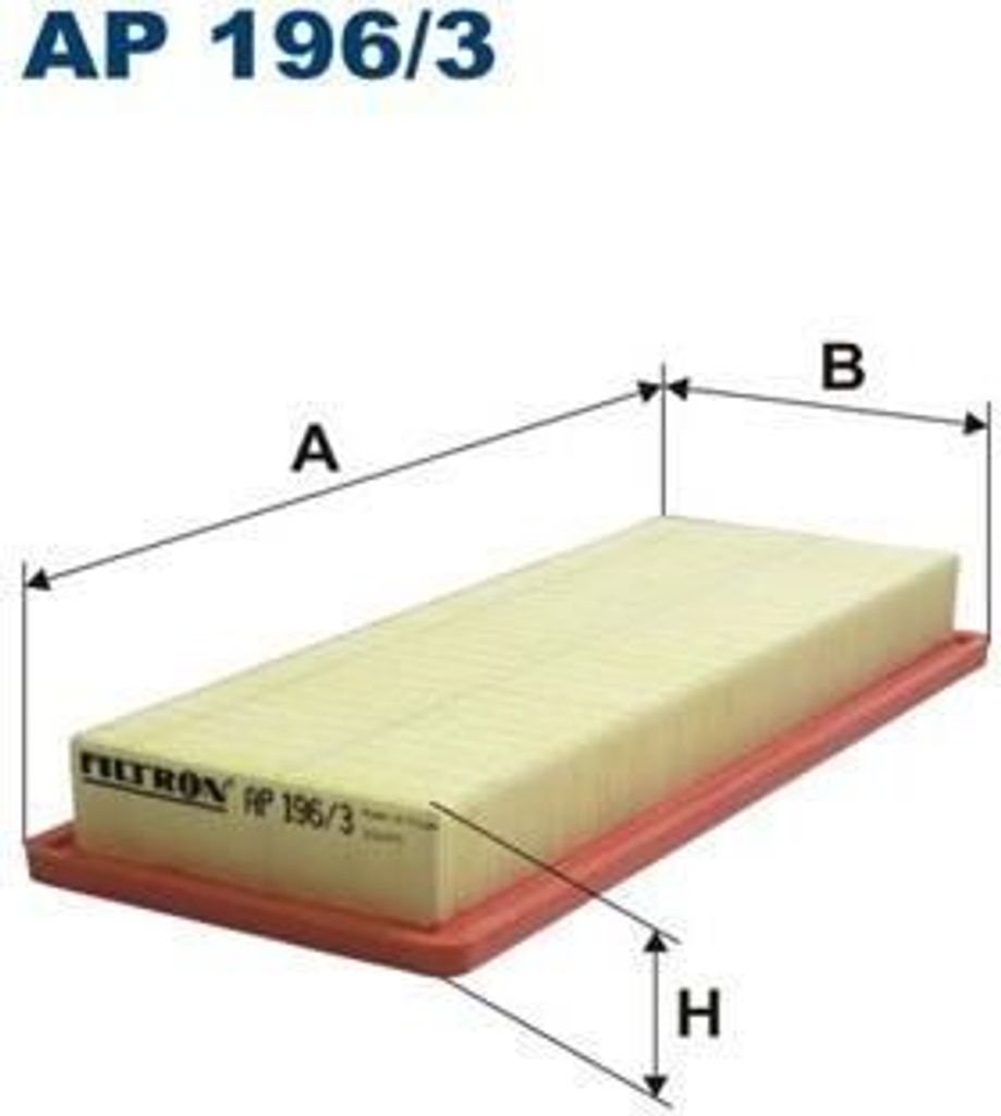 Luftfilter FILTRON AP 196/3