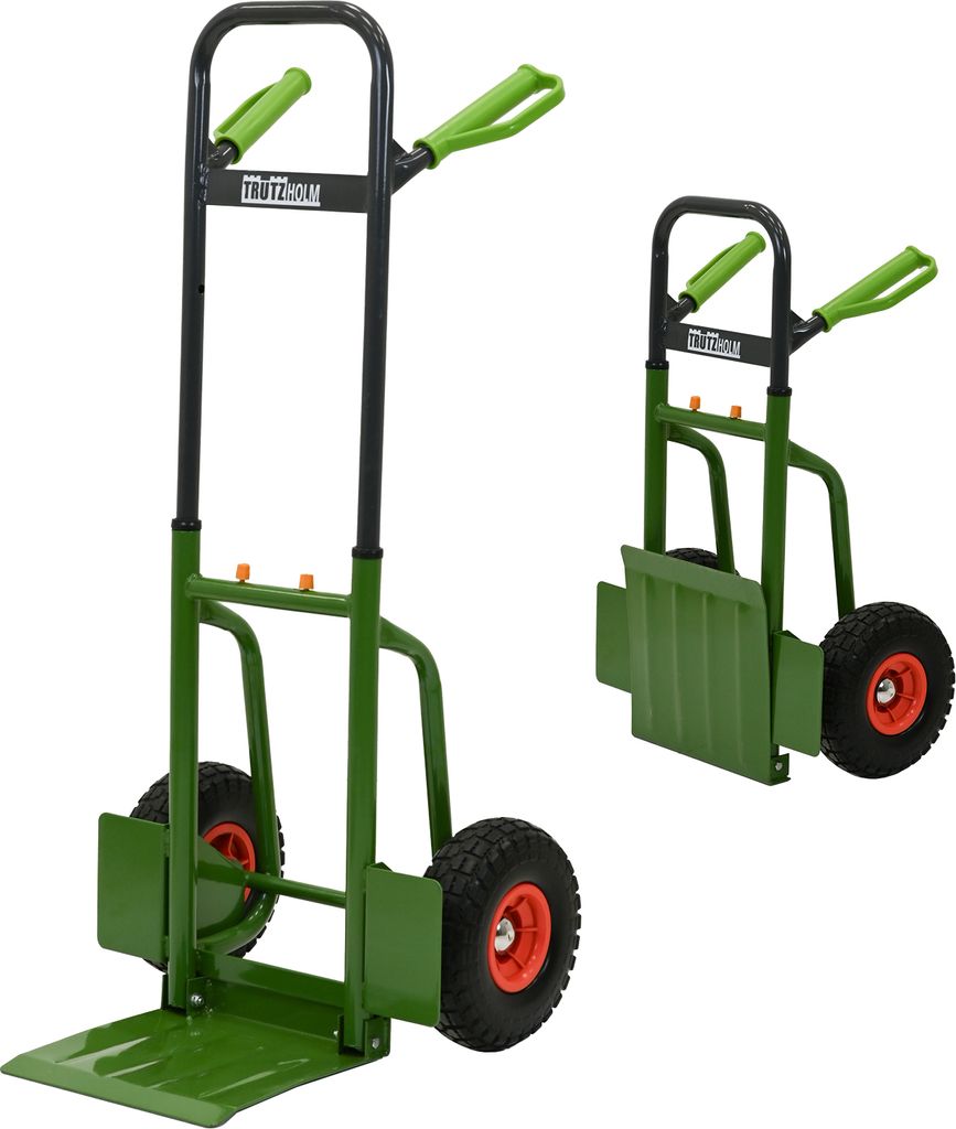 Sackkarre Stahl 200 kg 113 cm Höhe große klappbare Produktbild 1