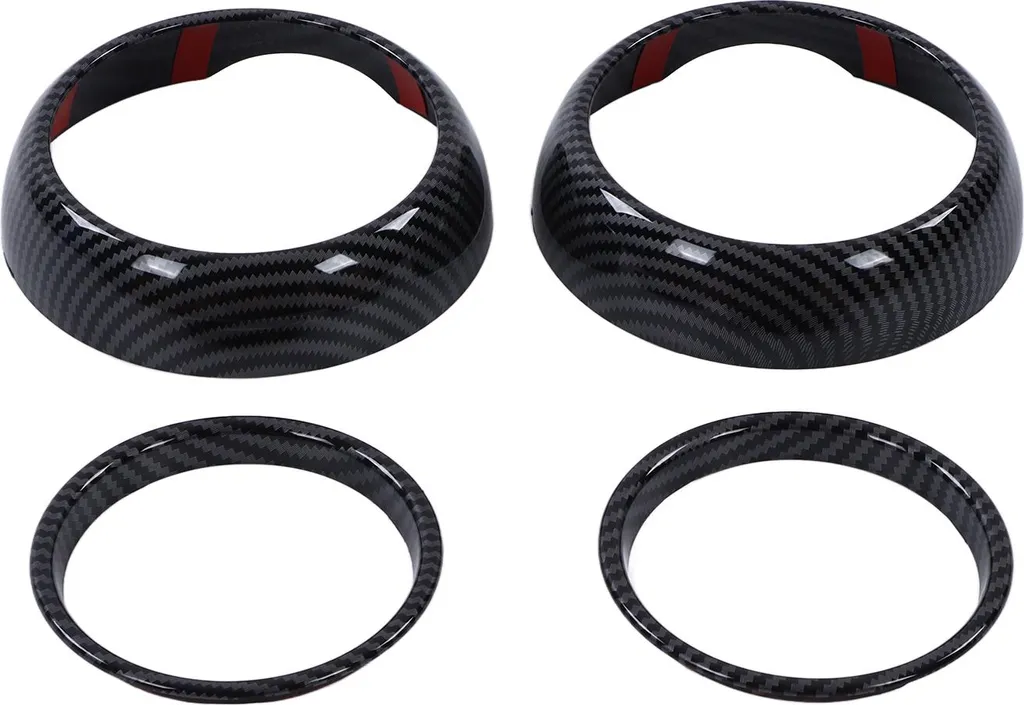 Kit Décoration de Bouche d'Aération Carbone pour Mini Cooper 2014-2021