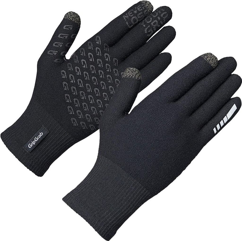 Gripgrab Primavera 2 Merino Handschuhe Schwarz XL-2XL Herren,Damen Schwarz XL-2XL