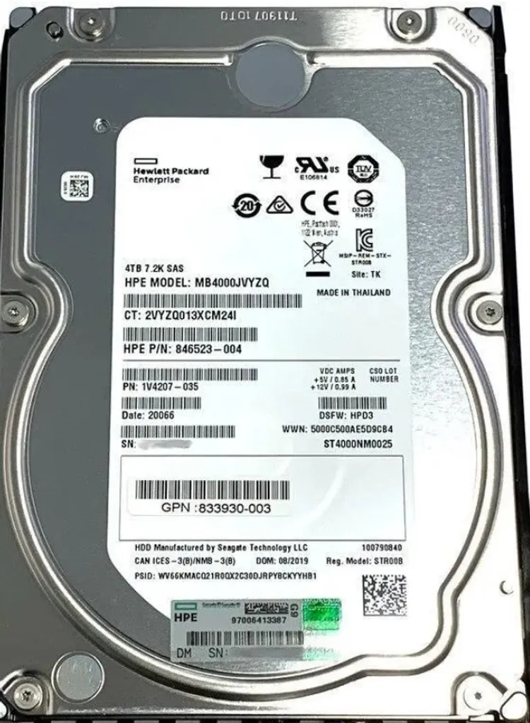Disque dur 4To SAS HP ST4000NM0025 : finissez-en avec les lenteurs