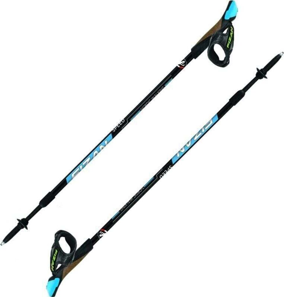 Fizan Speed Blue 75 - 125 cm Nordic Walking Stöcke