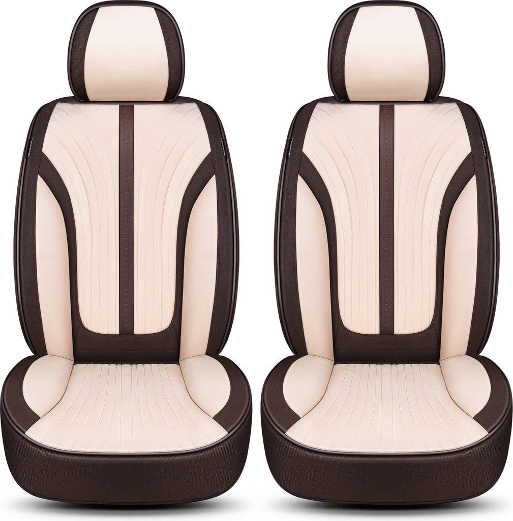 Hyundai Santa Fe TM Bj ab 2018 kompatible Schonbezüge in Braun / Beige V2